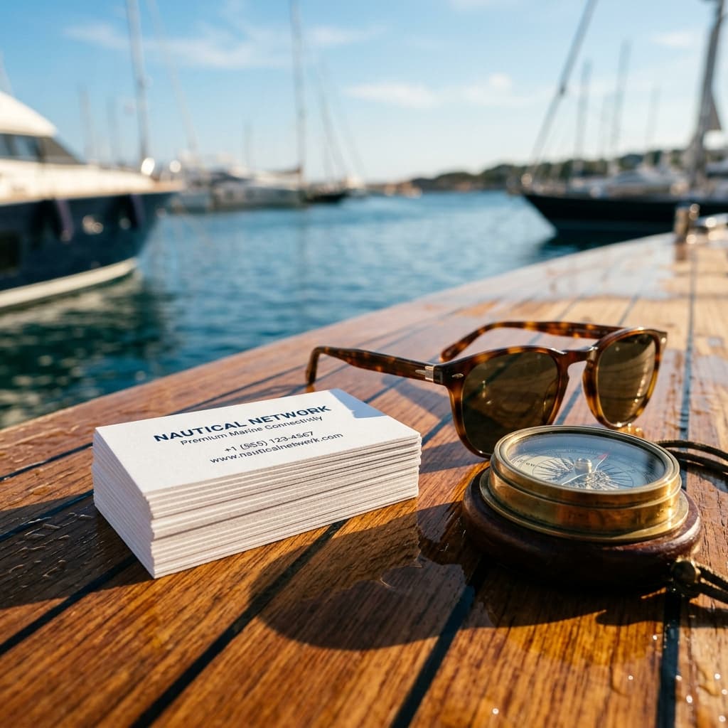 Premium Marine Networking Boat Cards